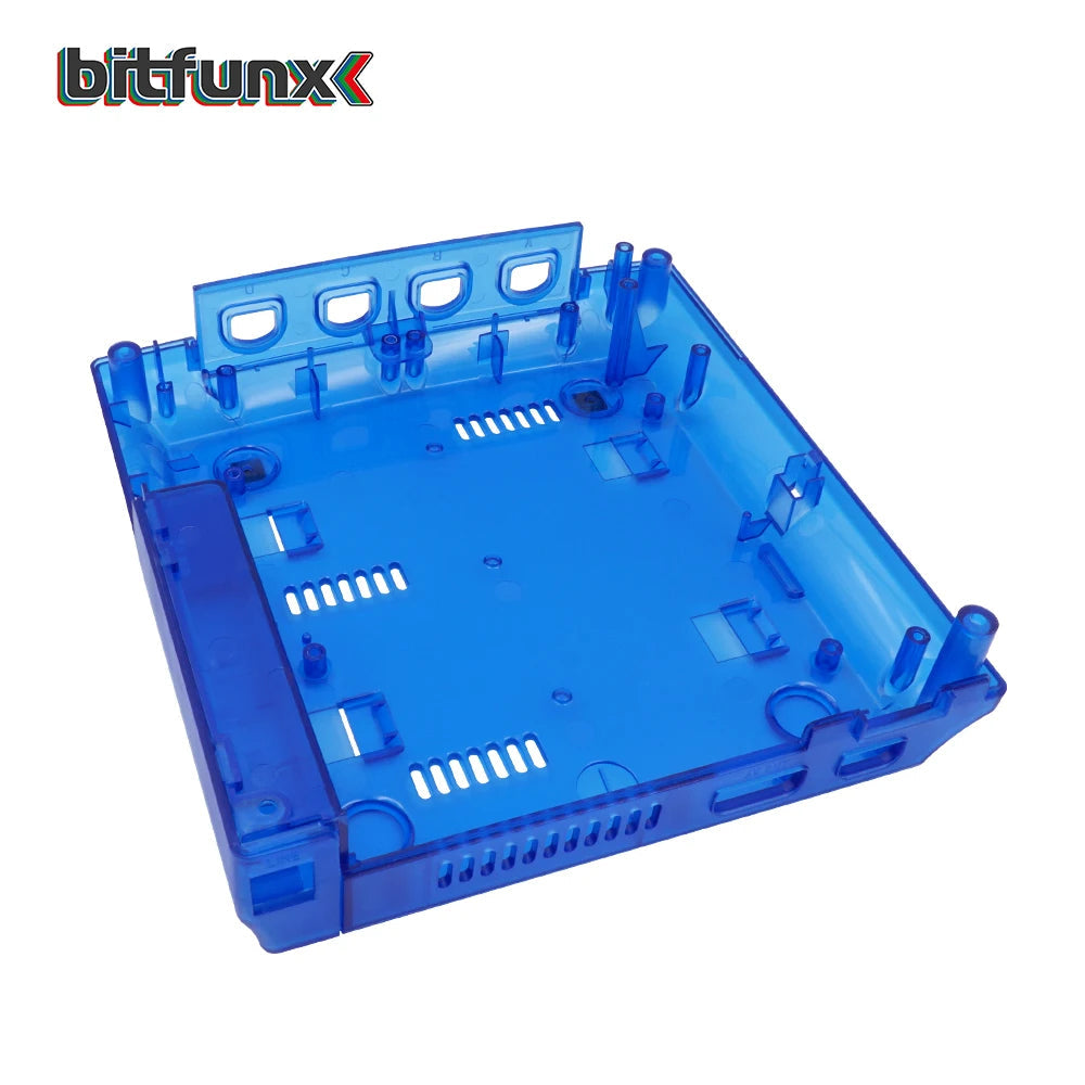SEGA Dreamcast DC Blue Clear Replacement Console Shell Housing