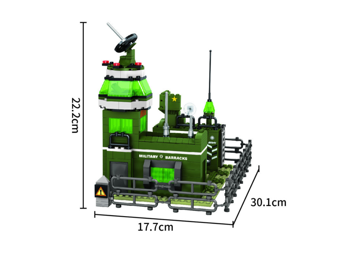 Valor Guard Air Traffic Control and Barracks Base - Mil-Blox