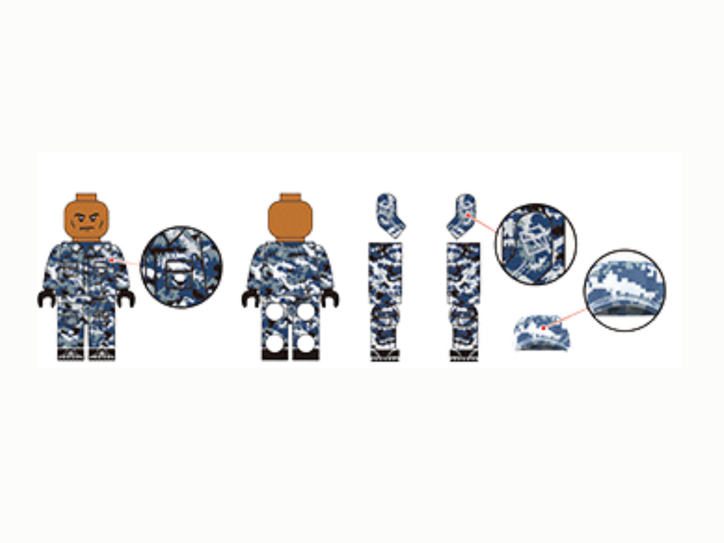 U.S. Navy Petty Officer (NWU) - Mil-Blox