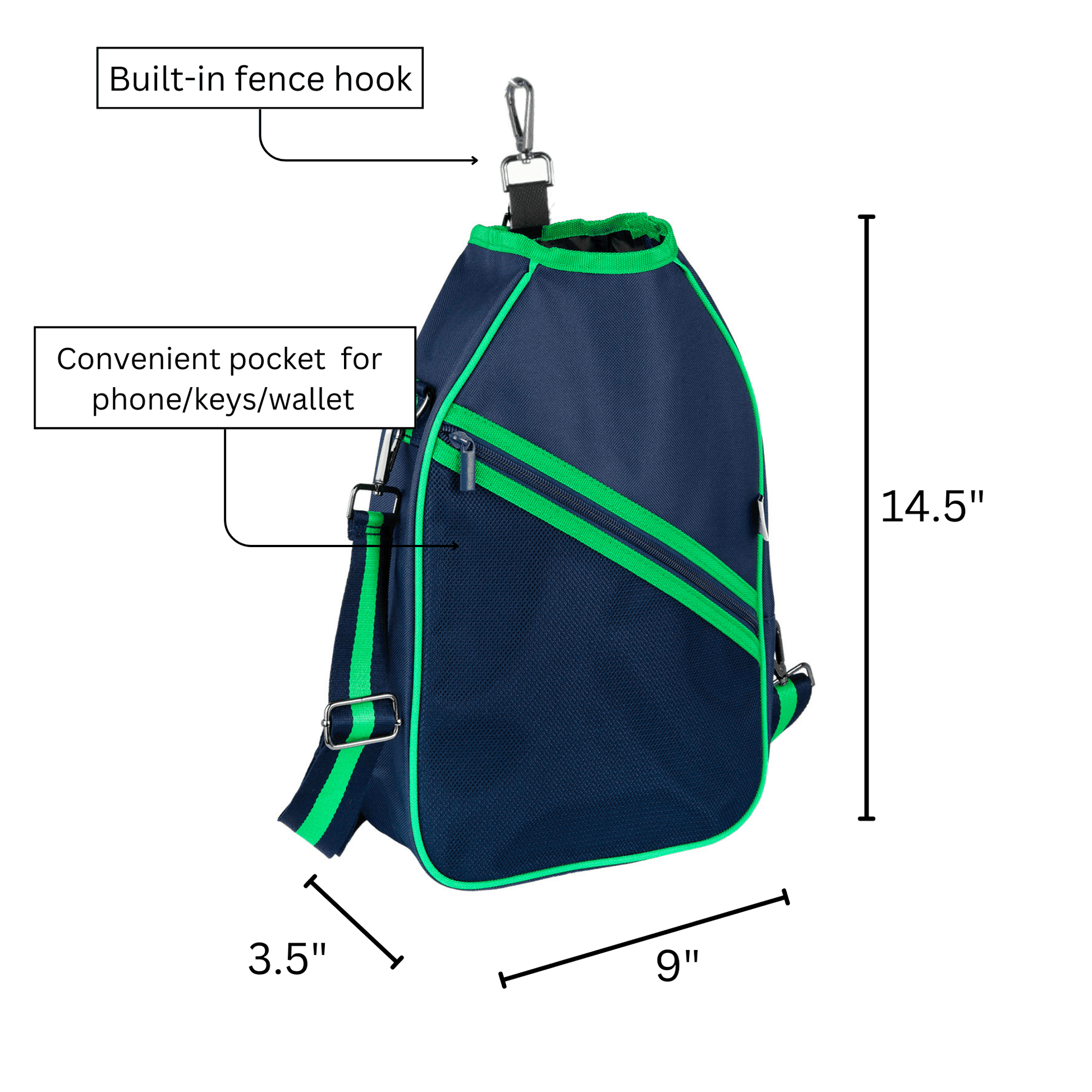 Essentials Pickleball Bag - Marin