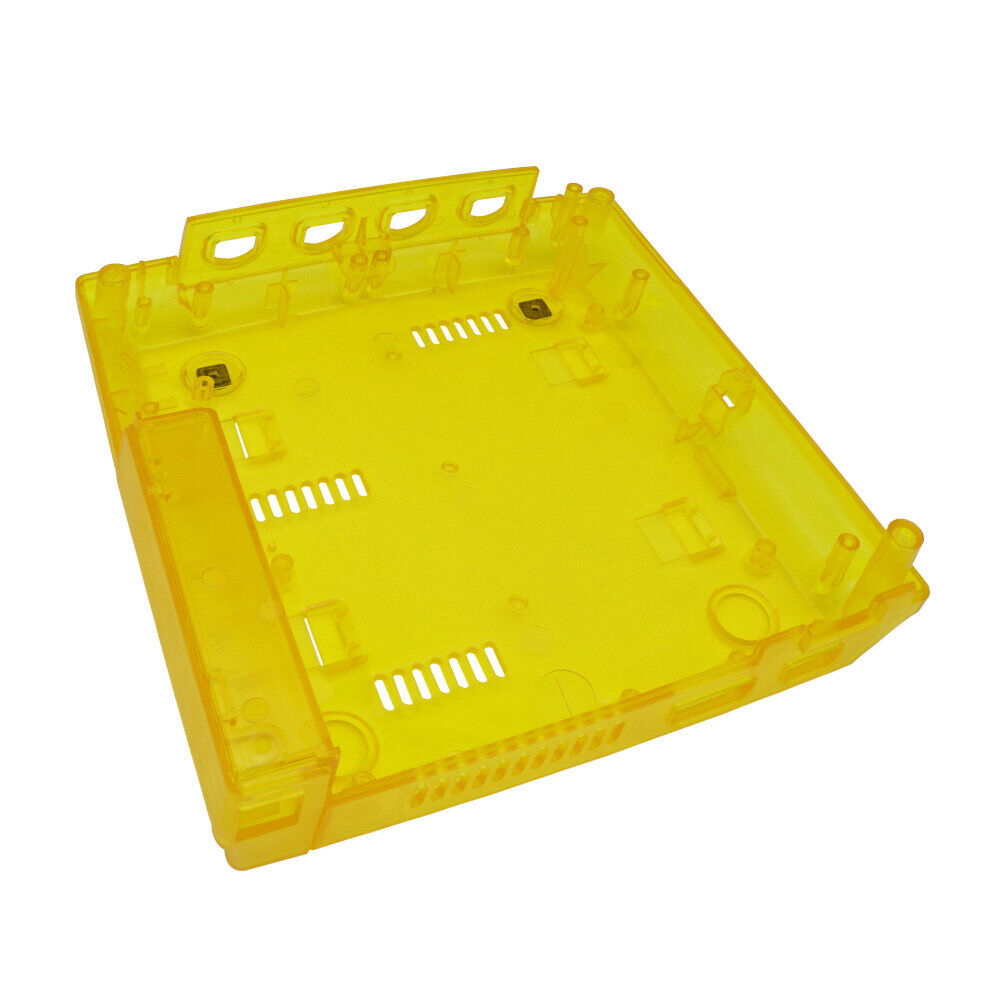 SEGA Dreamcast DC Yellow Replacement Console Shell Housing Transparent