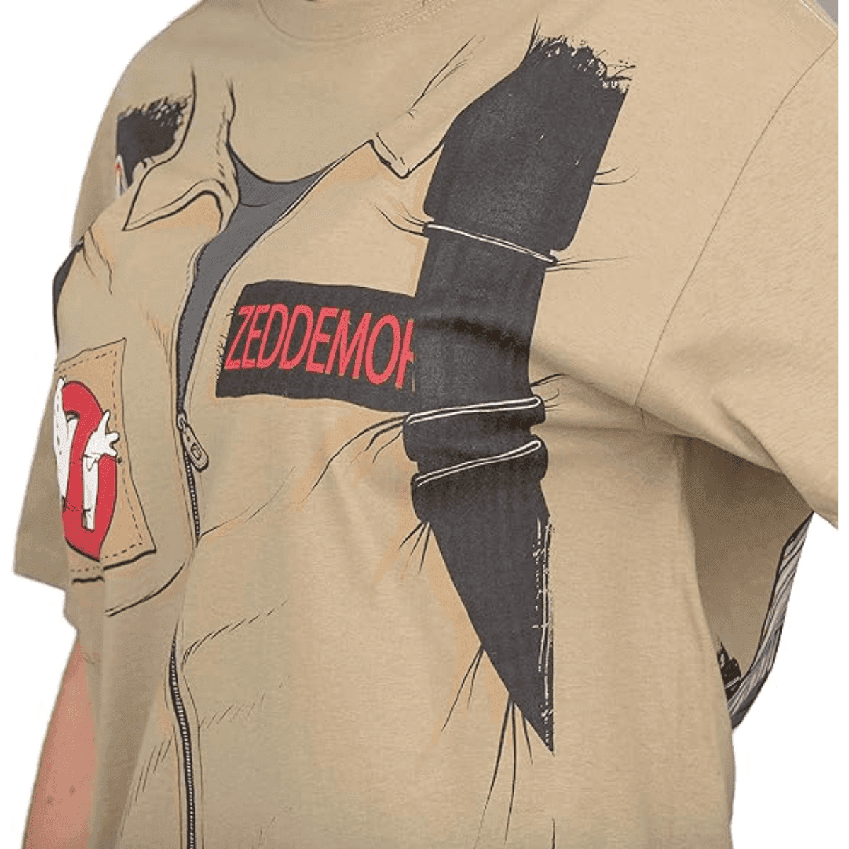 Ghostbuster Short Sleeve T-Shirt with Back Print - XS