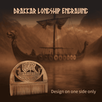 Bone Beard Comb - Drakkar - 