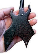 Official Stranger Things® Eddie's Guitar B.C. Rich® NJ Warlock® Mini Guitar Model