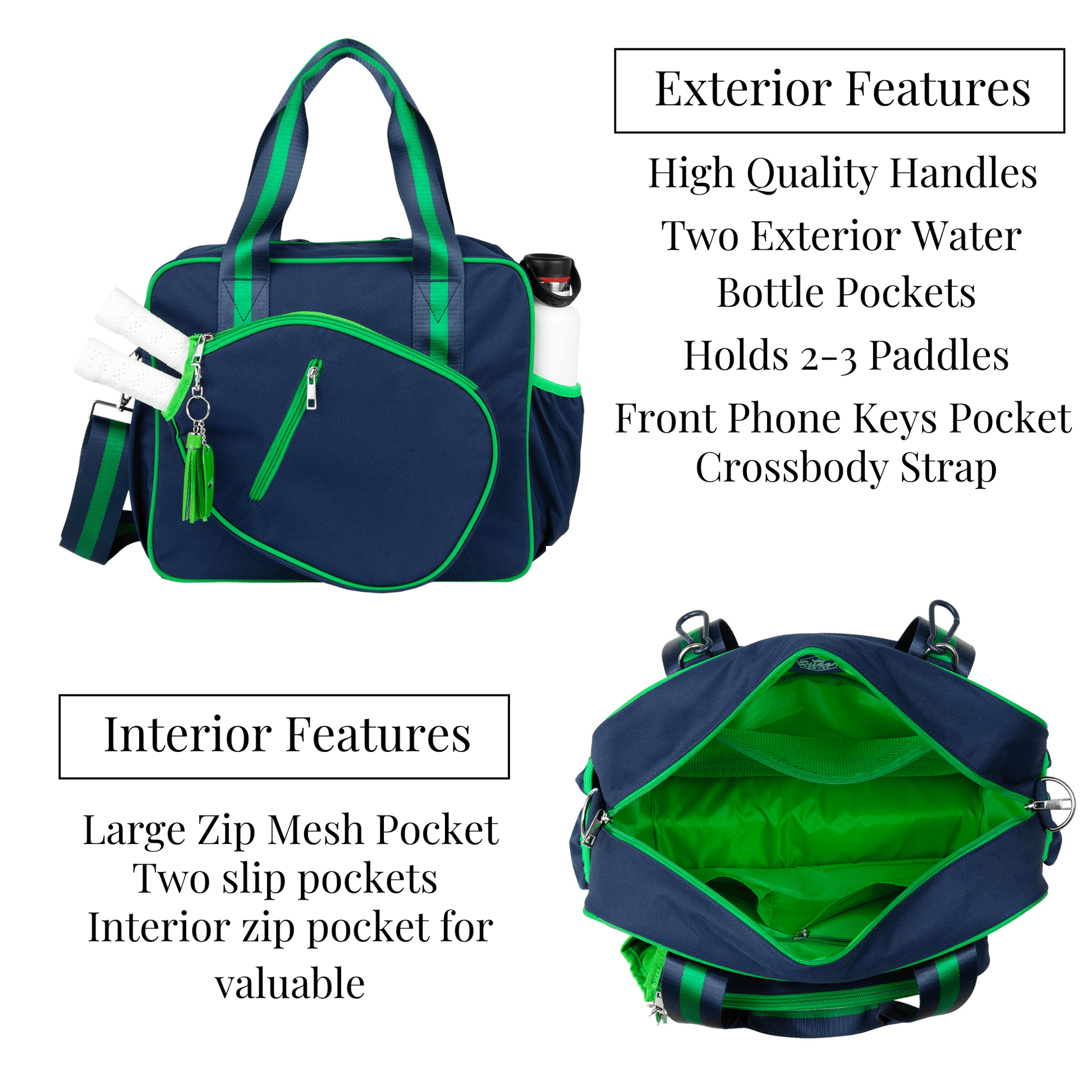 Prepster Pickleball Bag - Bel Air