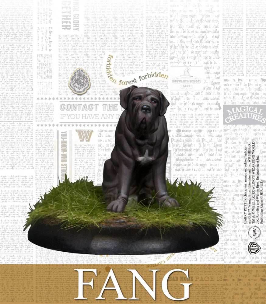 Harry Potter Miniatures Adventure Game: Rubeus Hagrid & Fang Pack - 