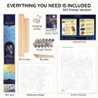 Boats To Hogwarts - Paint By Numbers Kit