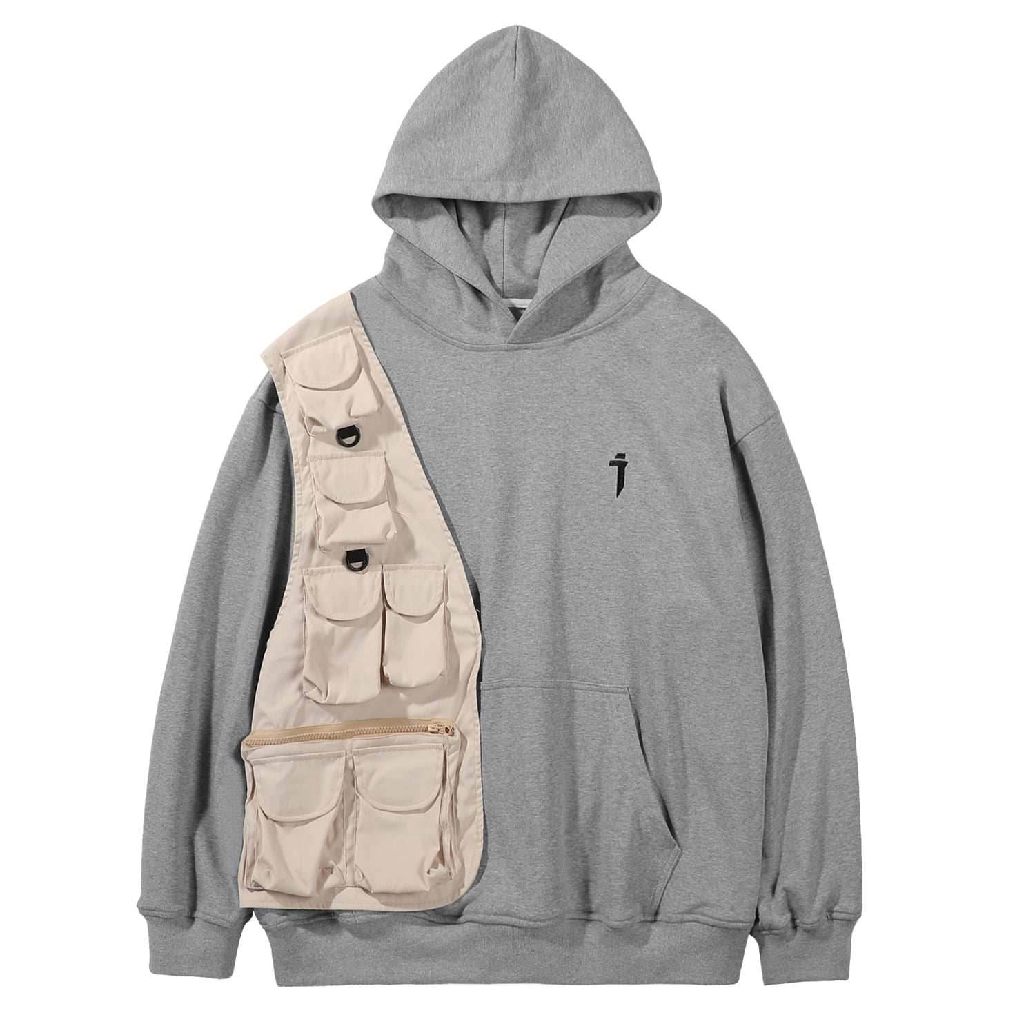 HiH27 I-Tech Essential Hoodie - Light Grey / M