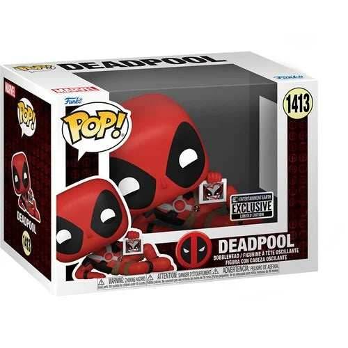 Deadpool Hearts Wolverine Funko Pop! Vinyl Figure #1413 - Entertainment Earth Exclusive - 