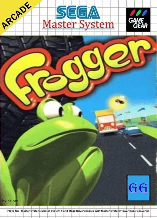 Frogger (Sega Master System) - Game Manual Only