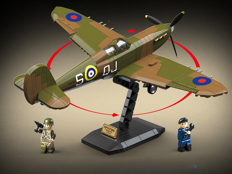 WWII - British Spitfire - Mil-Blox