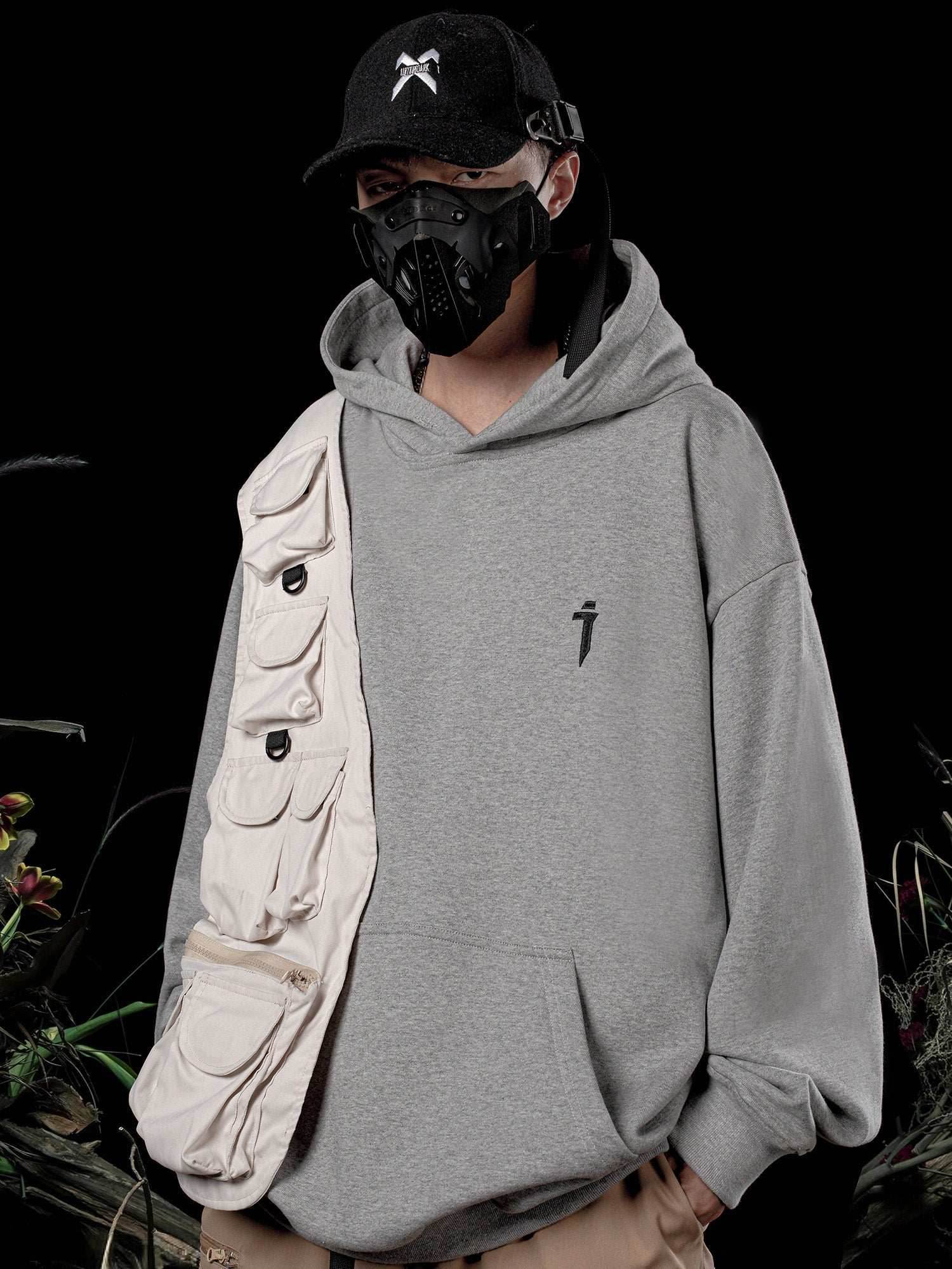 HiH27 I-Tech Essential Hoodie - Light Grey / M