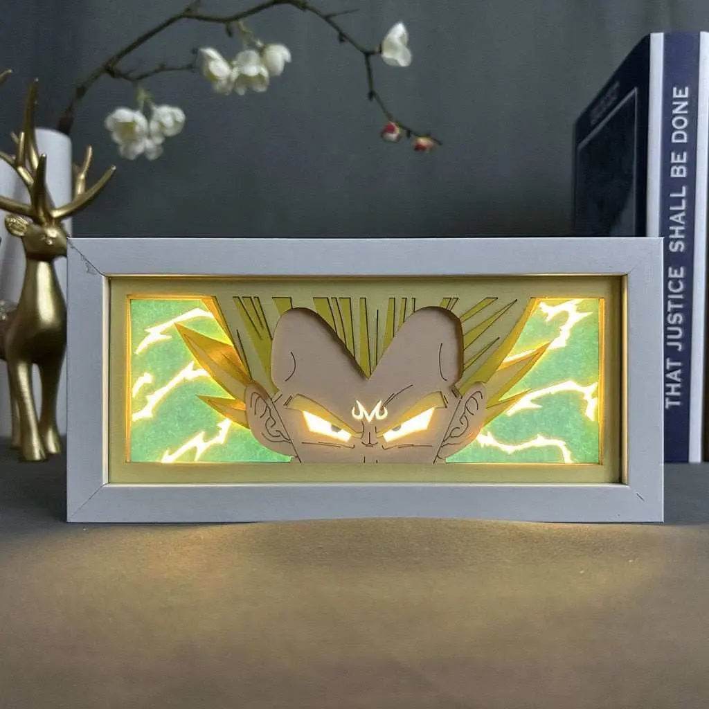 3D LED Light Box Dragon Ball Z - Kakarotto / Only One Light