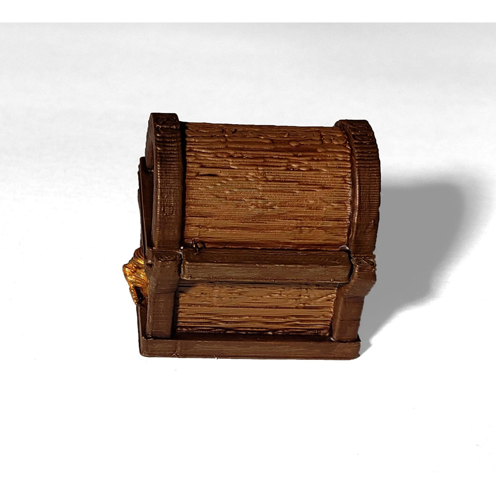 DnD Miniature Opening Lid Treasure Chest Digital STL Download