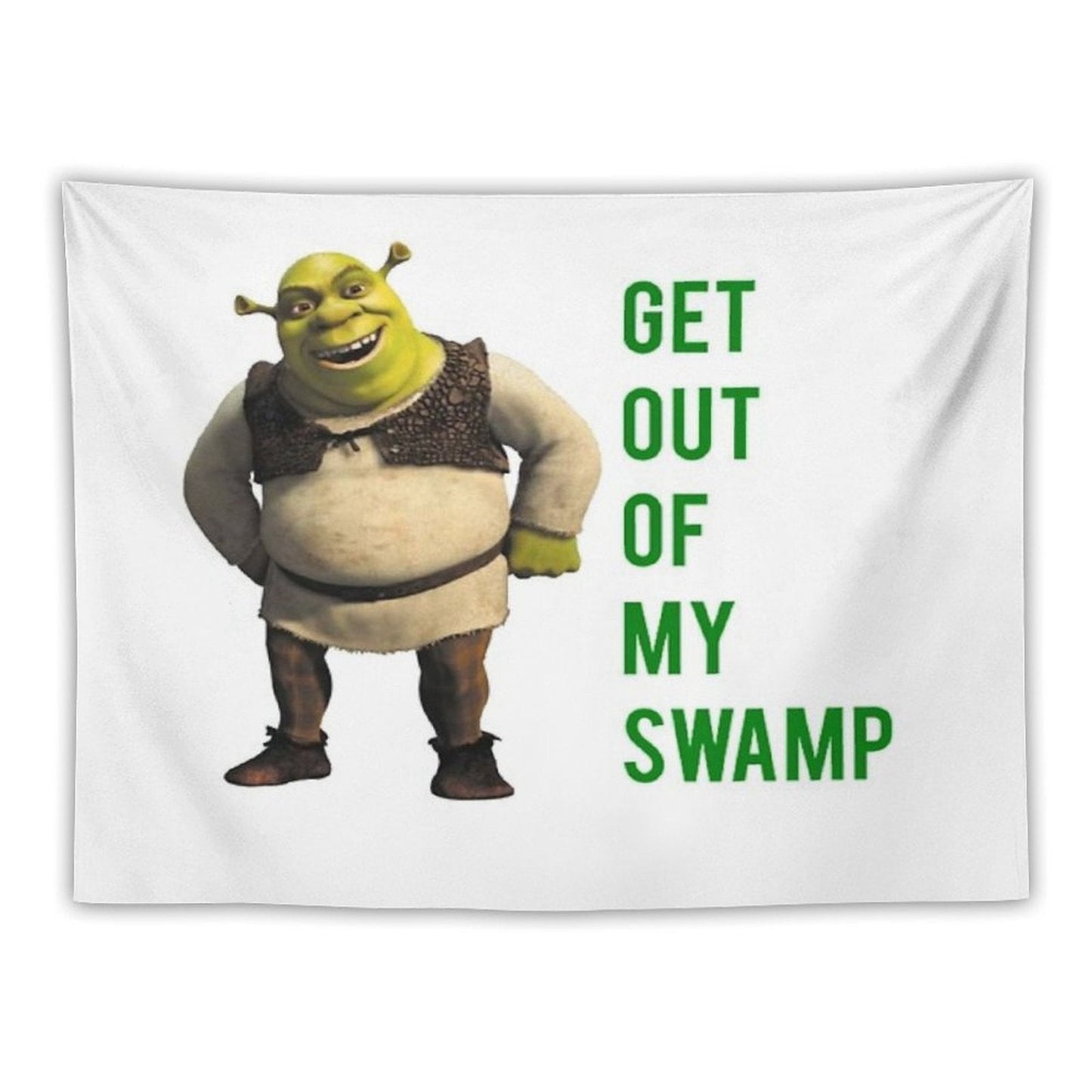 Get Out of My Swamp Tapestry
