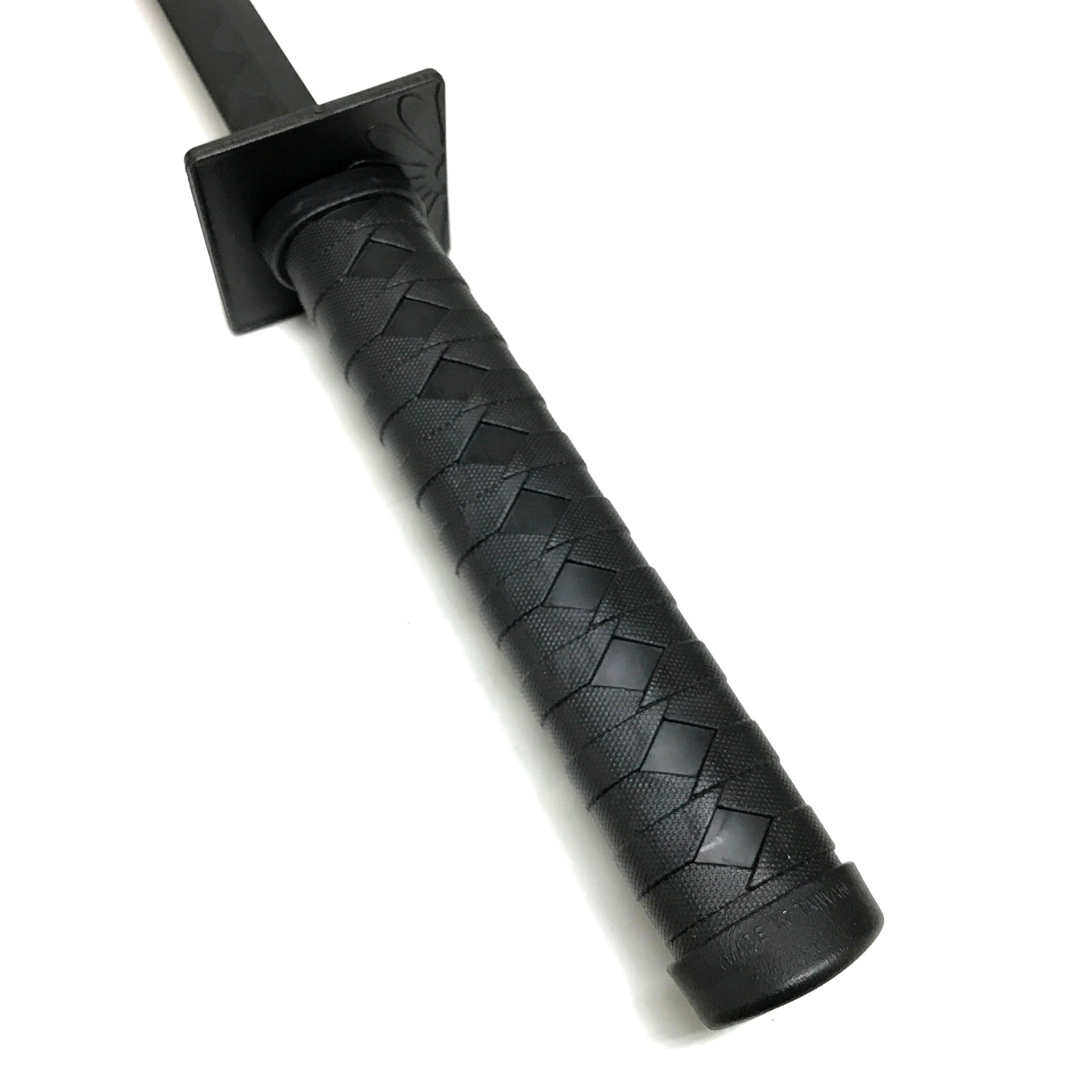 Poly 34.75 Inch Black Wakizashi Sword Full Contact Stunt Prop - Perfect for Training