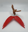 Vintage Secret Wars Falcon Redwing And Wing Set Repro Replacement Part 1984