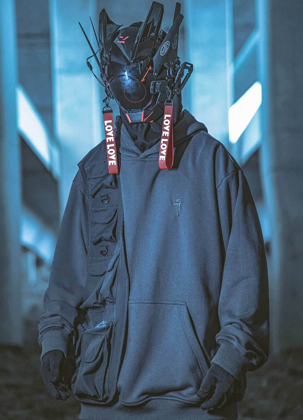HiH27 I-Tech Essential Hoodie - Dark Grey / M