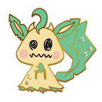 Pokemon: Mimikyu Leafeon Enamel Pin