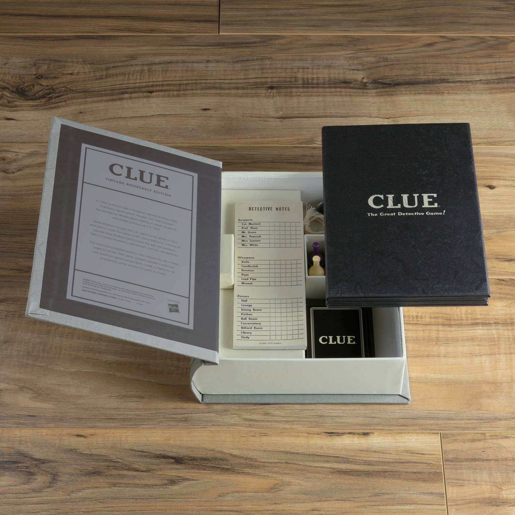 Clue - Vintage Bookshelf Edition - 