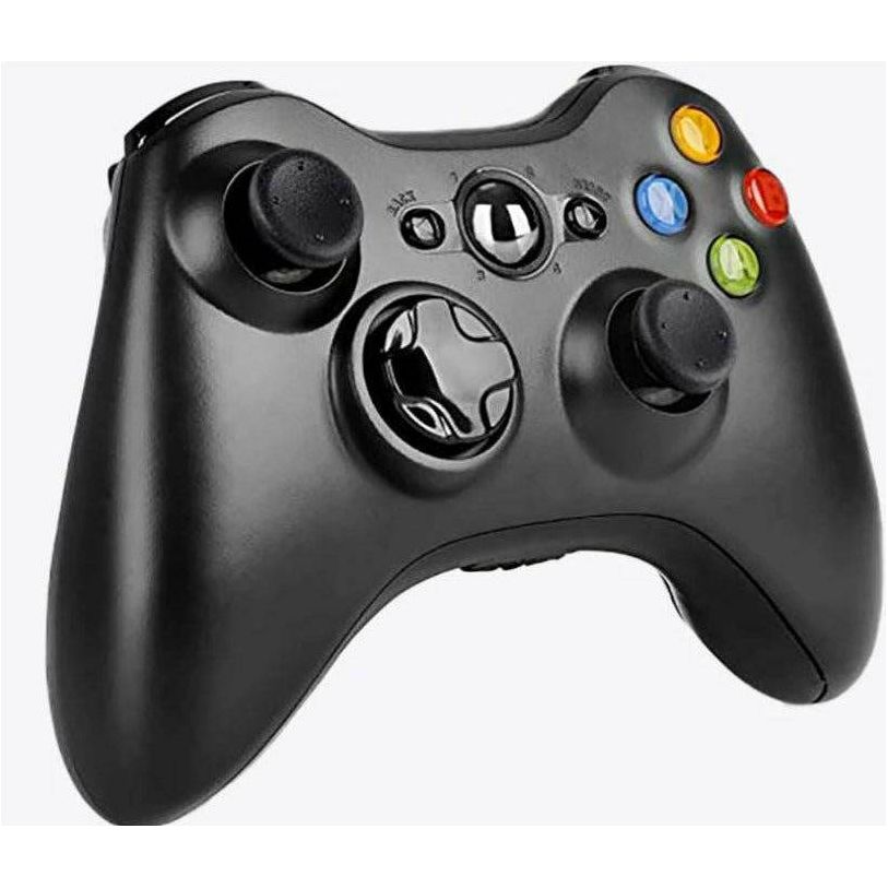 3rd PARTY Black Wireless Controller Compatible With Microsoft Xbox 360®