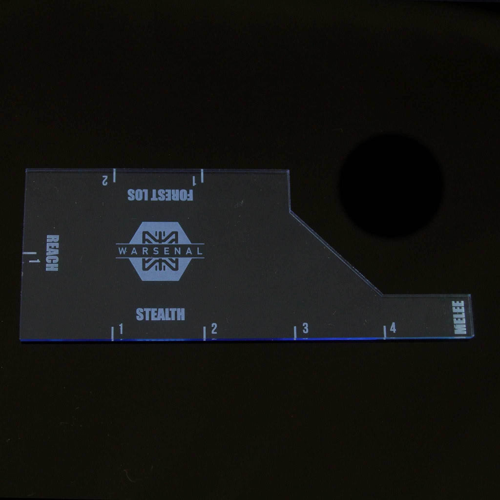 3x5x2 Measurement Tool Template - Blue