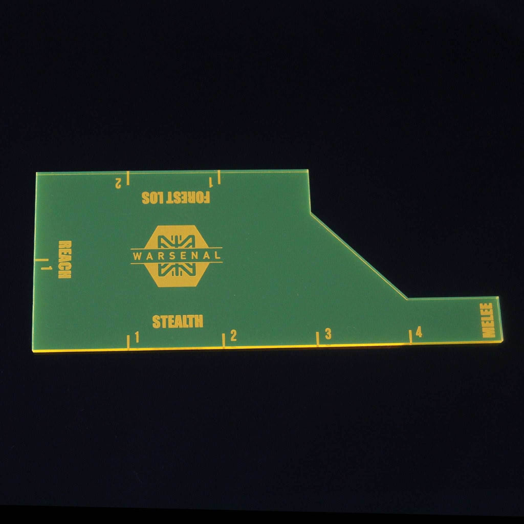 3x5x2 Measurement Tool Template - Yellow