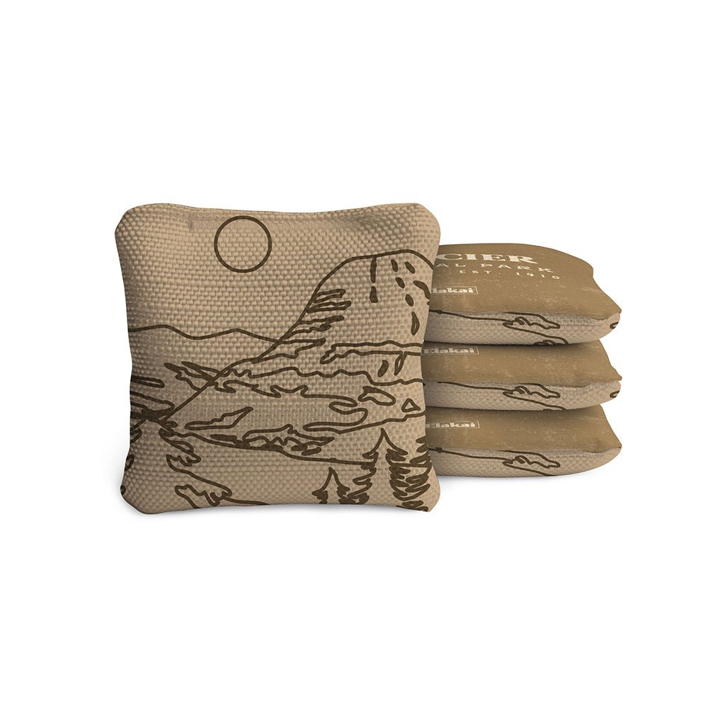 4-in Travel Dual-Sided Cornhole Bags | National Parks Collection