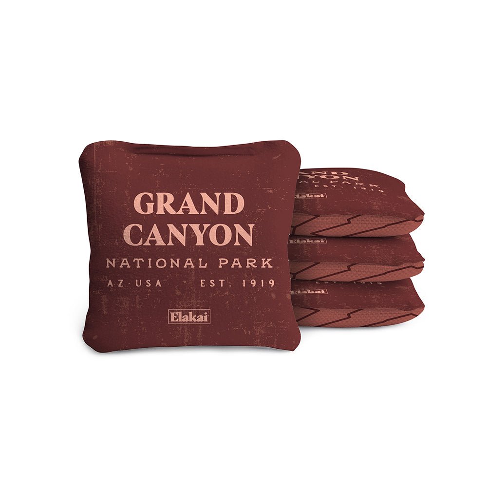 4-in Travel Dual-Sided Cornhole Bags | National Parks Collection