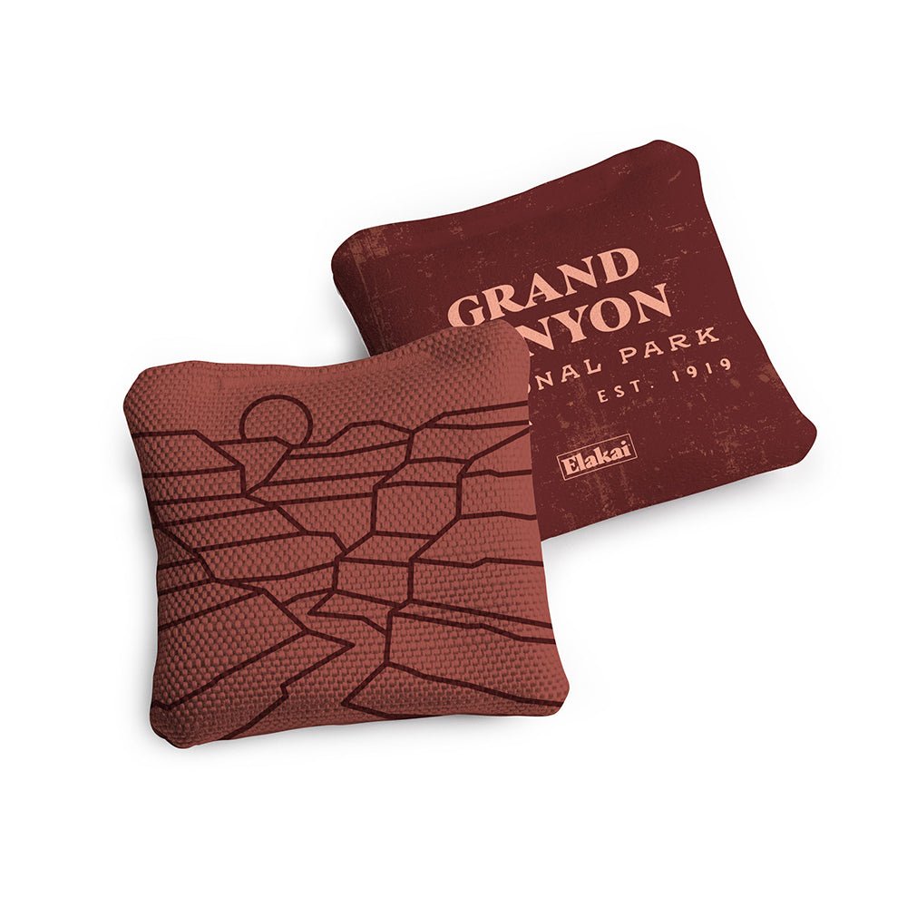 4-in Travel Dual-Sided Cornhole Bags | National Parks Collection