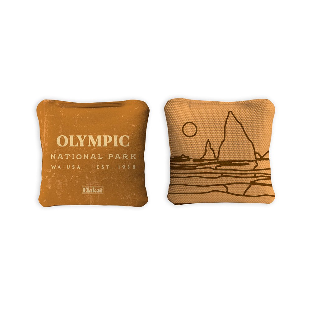 4-in Travel Dual-Sided Cornhole Bags | National Parks Collection
