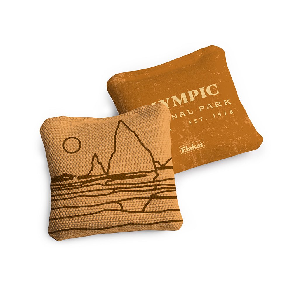 4-in Travel Dual-Sided Cornhole Bags | National Parks Collection