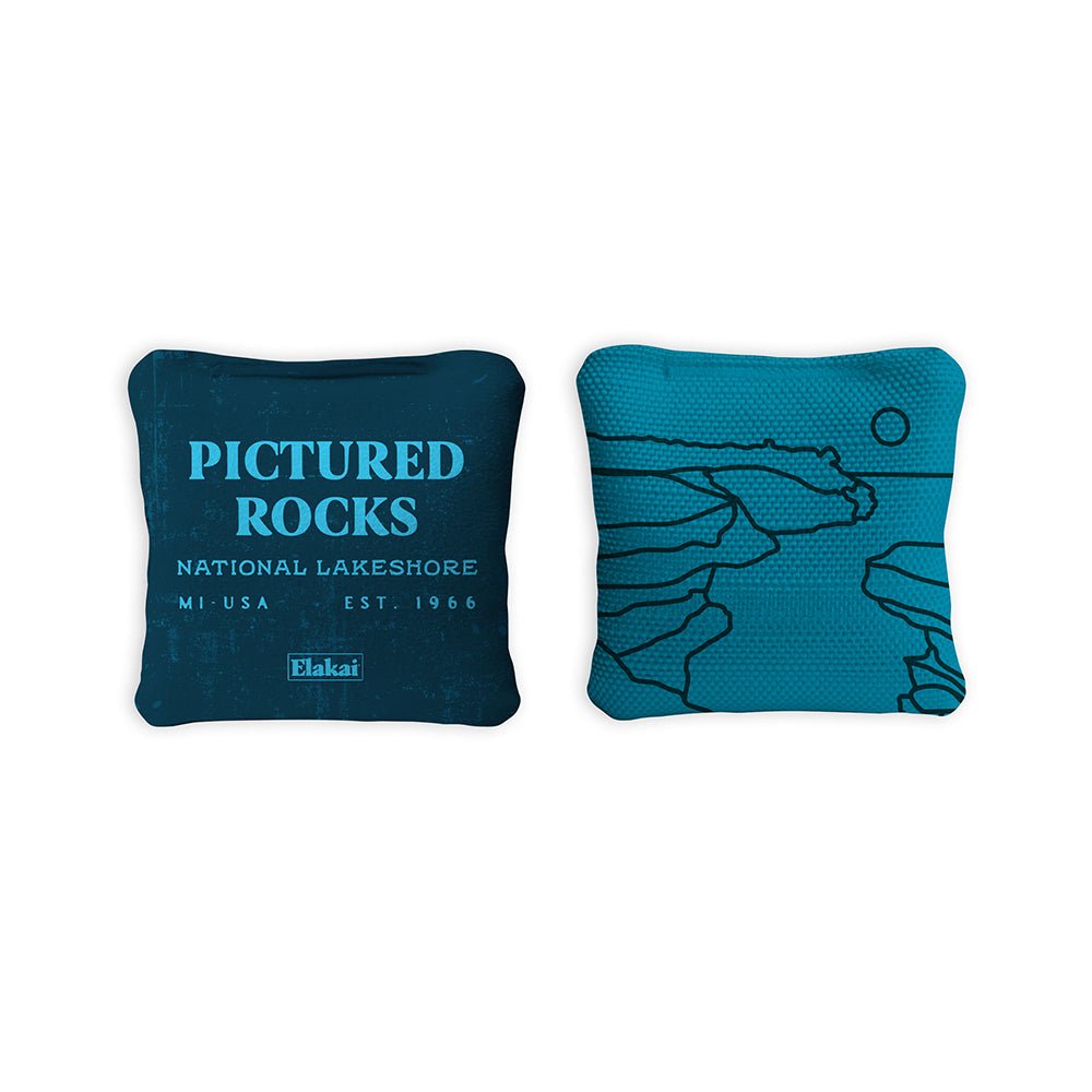 4-in Travel Dual-Sided Cornhole Bags | National Parks Collection