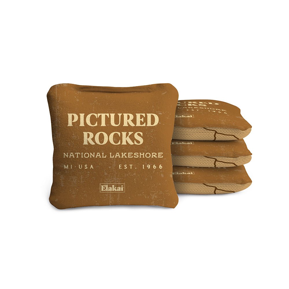 4-in Travel Dual-Sided Cornhole Bags | National Parks Collection