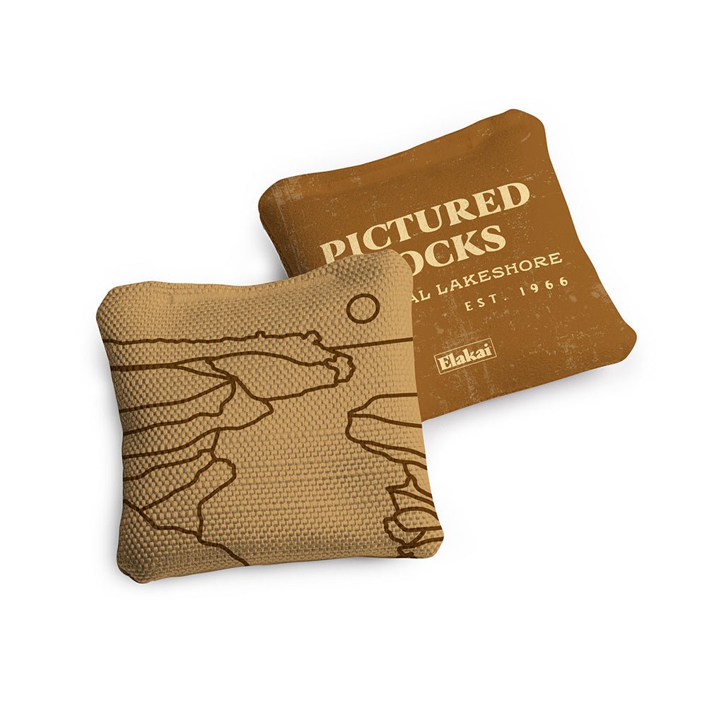 4-in Travel Dual-Sided Cornhole Bags | National Parks Collection