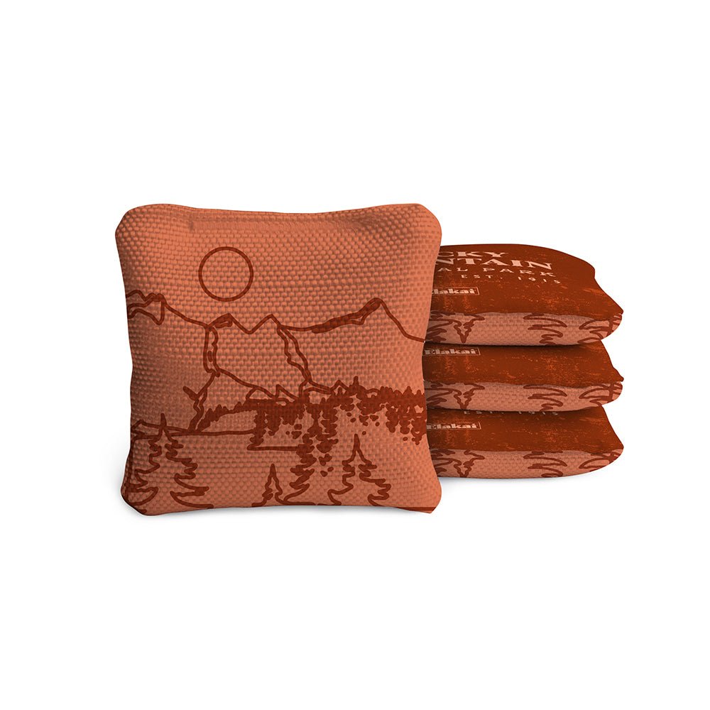 4-in Travel Dual-Sided Cornhole Bags | National Parks Collection