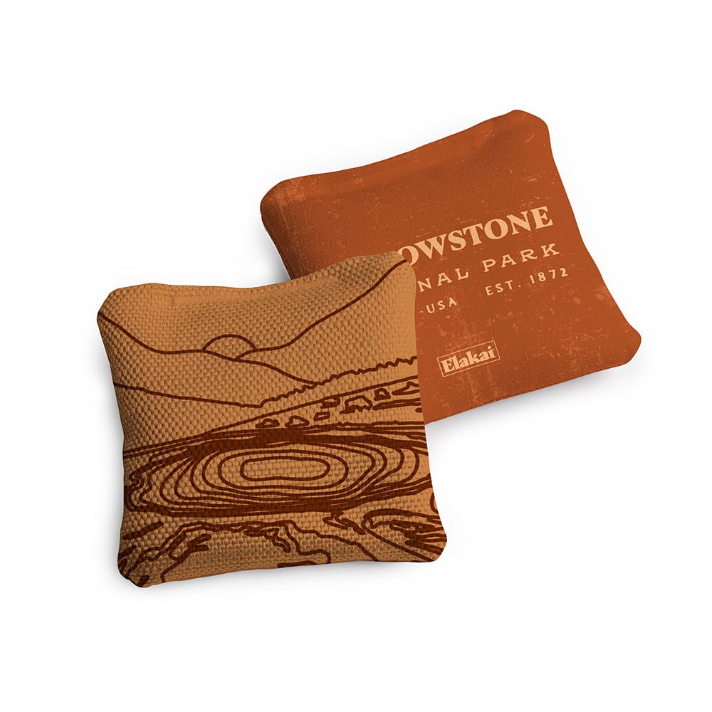4-in Travel Dual-Sided Cornhole Bags | National Parks Collection