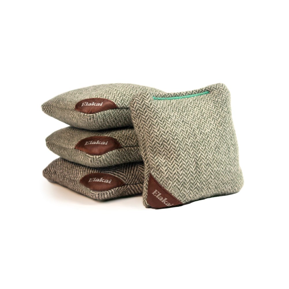 4-in Travel Herringbone Cornhole Bags | Premium All-Weather Collection
