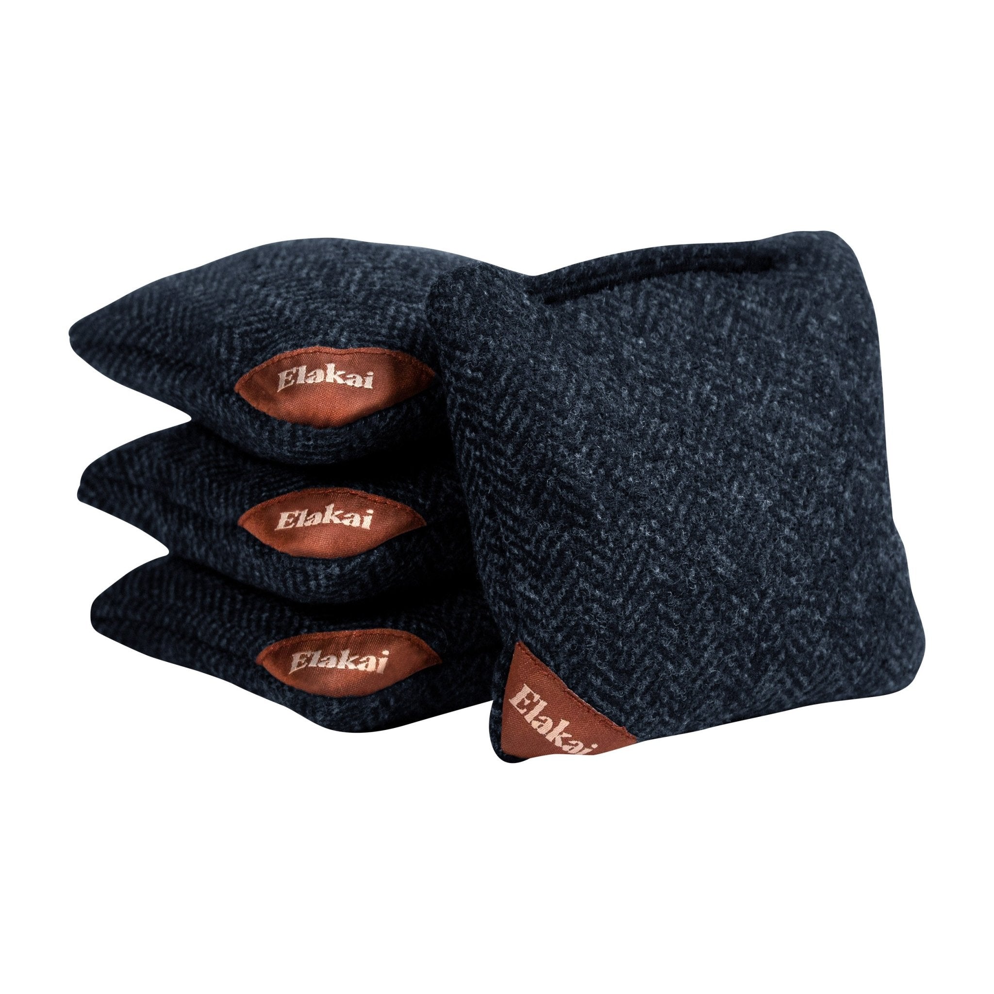 4-in Travel Herringbone Cornhole Bags | Premium All-Weather Collection
