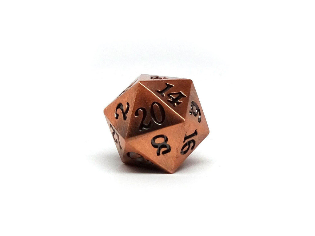 4 Pack Legendary Metal D20 Dice Set - Role-Players