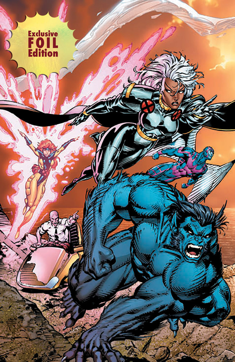 [4 PACK 🚨 Limited Edition! 🚨] [FOIL] X-Men 1991 #1 Facsimile Edition Unknown Comics Jim Lee Exclusive Connecting Cover Var (02/12/2025)