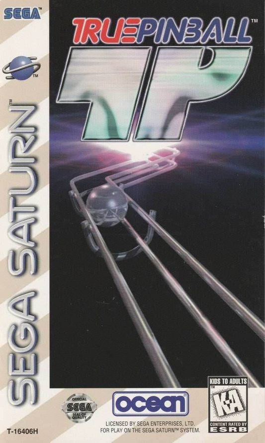 True Pinball (Sega Saturn) - Game Manual Only