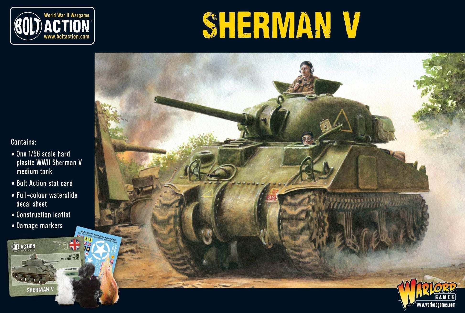 Bolt Action: Sherman V Tank - 