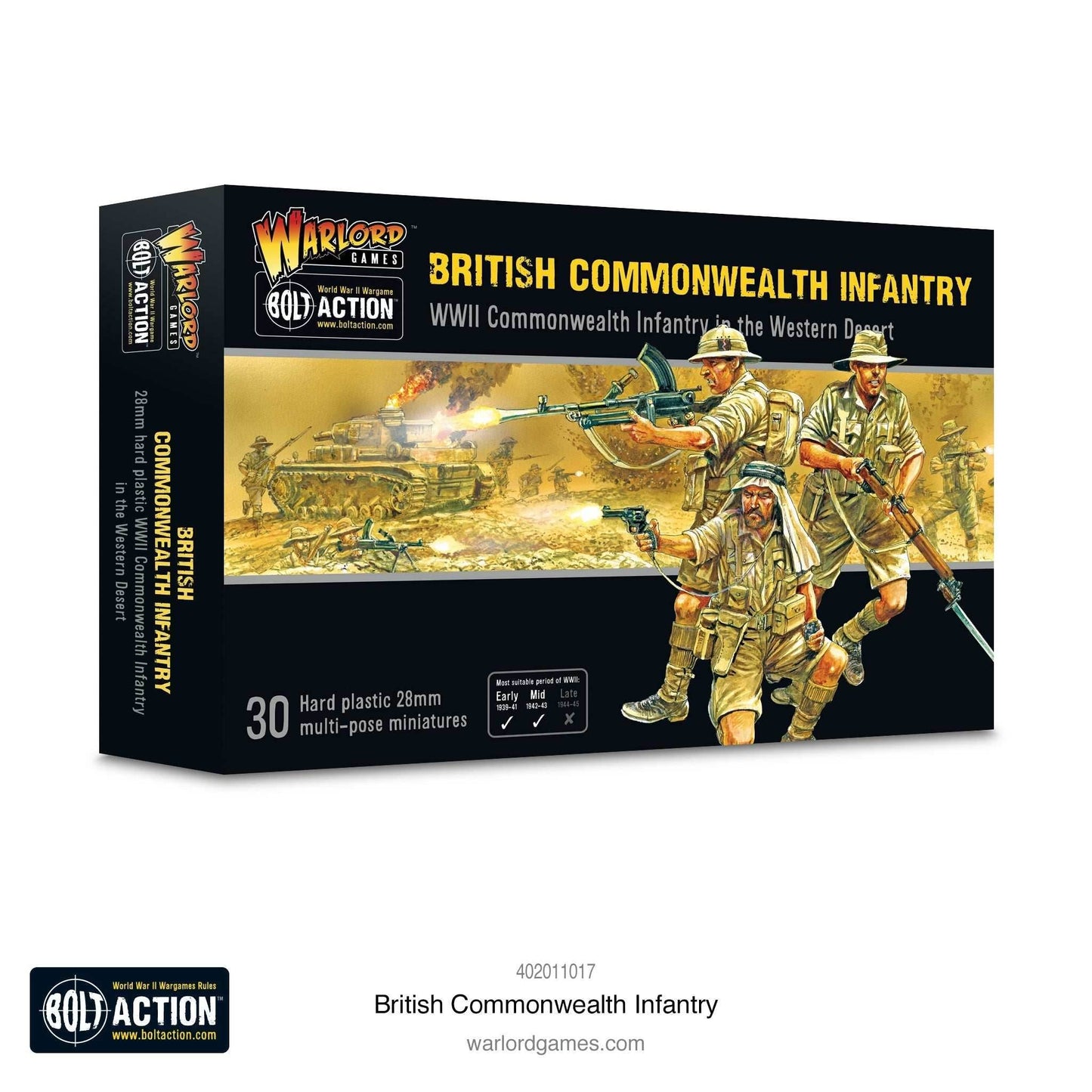Bolt Action: British Commonwealth Infantry - 
