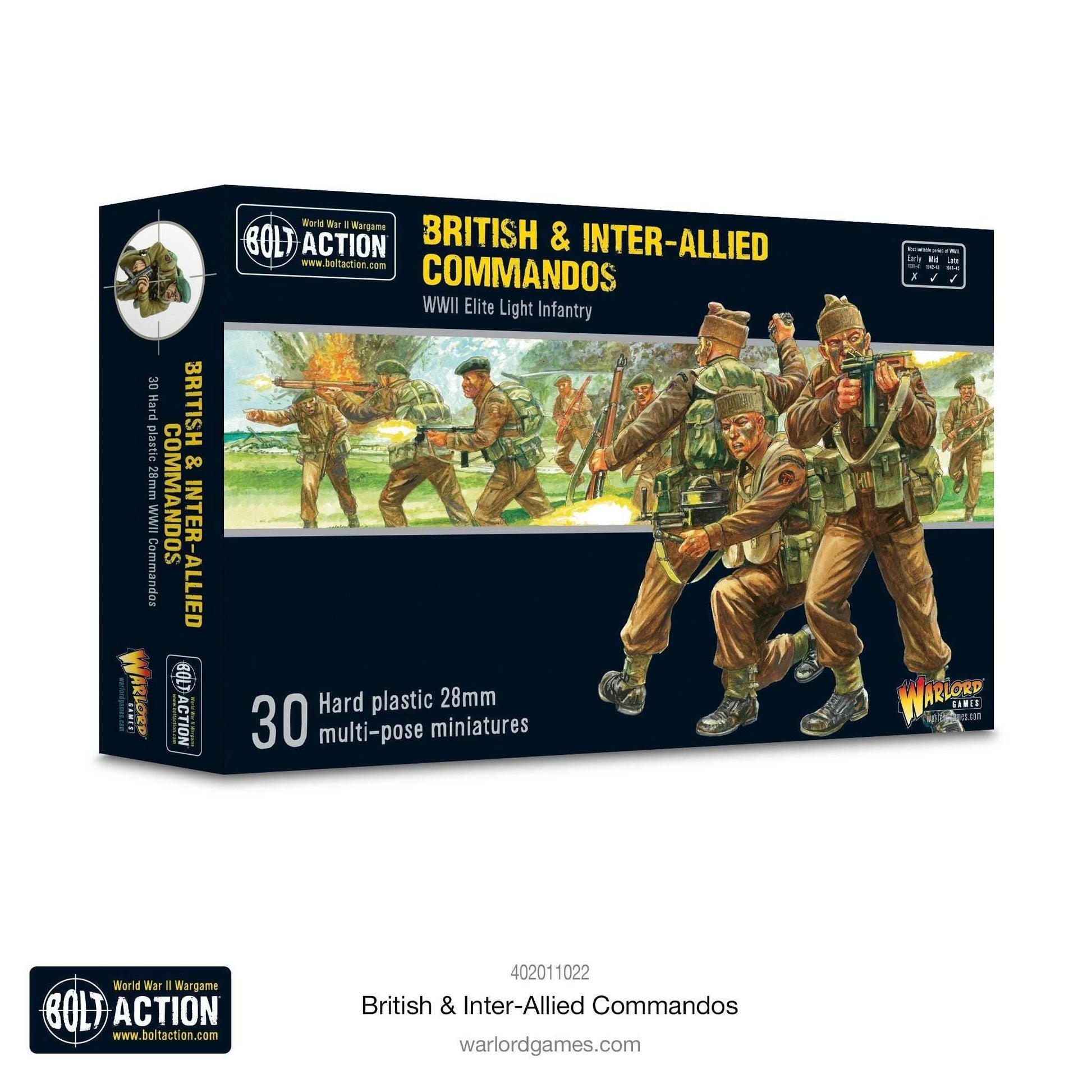 Bolt Action: British & Inter-Allied Commandos - 