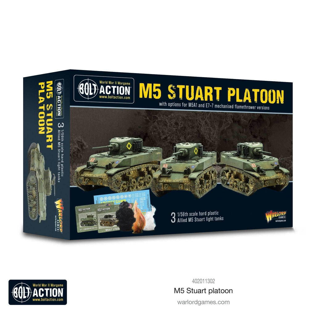Bolt Action: M5 Stuart Platoon - 
