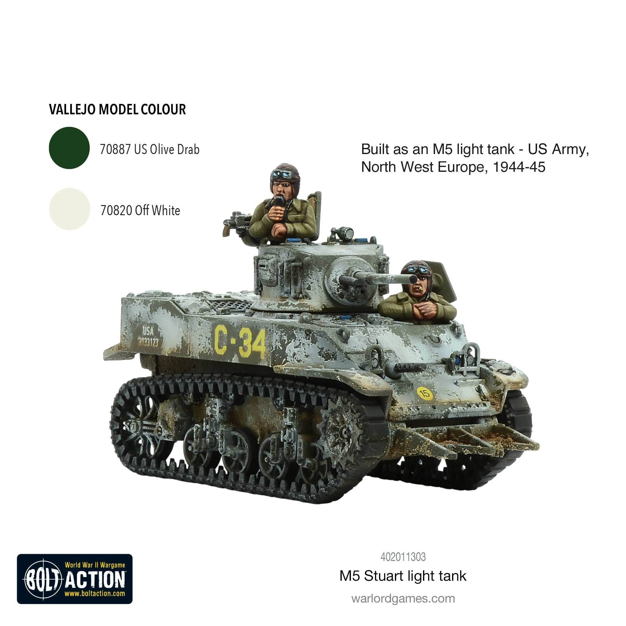 Bolt Action: M5 Stuart - 