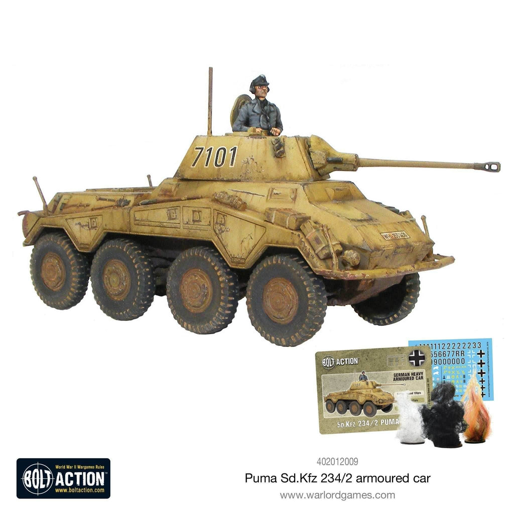 Bolt Action: Puma Sd.Kfz 234/2 Armoured Car - 