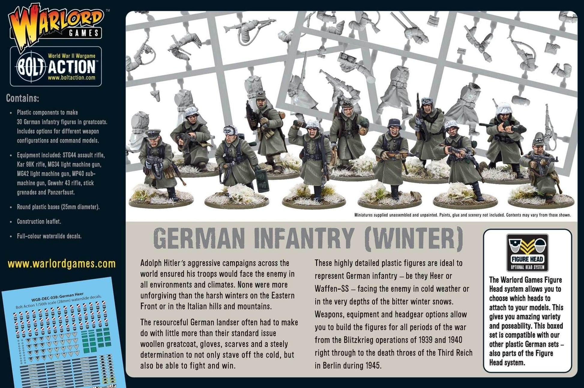 Bolt Action: Germans Infantry (Winter) - 