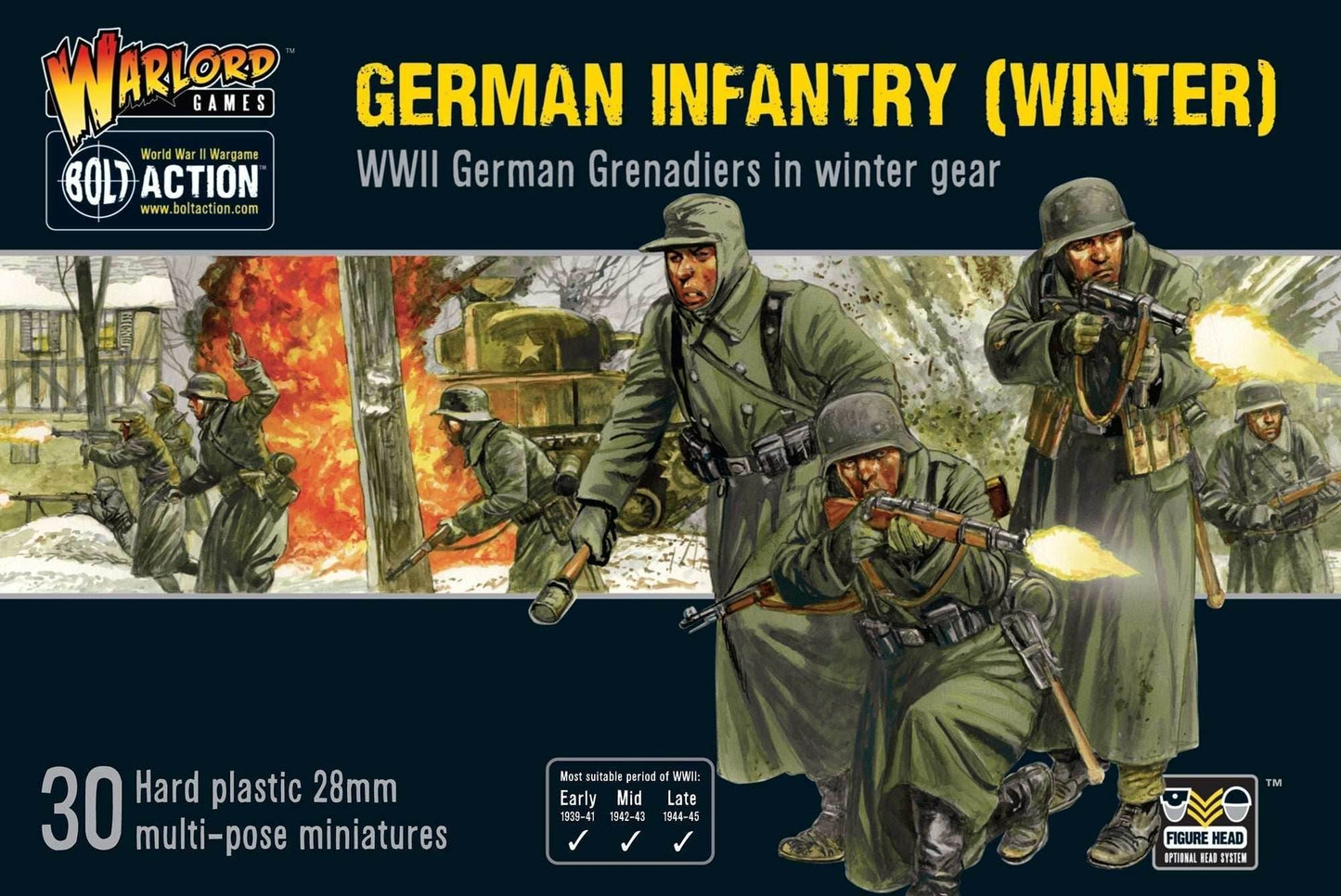 Bolt Action: Germans Infantry (Winter) - 